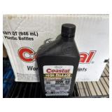 Case of coastal synthetic blend 10w-40 motor oil