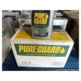 Case of pure guard SAE30 motor oil