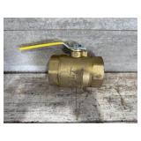 3" brass valve