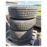 (4) 8 x 170 Ford Wheels & Tires