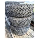 (4) 8 x 180 Chevy Wheels & Tires
