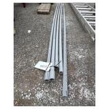(5) 1 inch x 10ft PVC Conduit with Coupler Ends