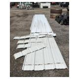 Stack of Used Pole Barn Metal