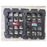 Two Milwaukee Packout Mounting Plates