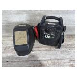 Jump pack and welding helmet