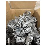 Box of 3/8 snap close conduit clips