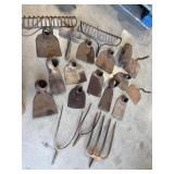 Vintage garden tools