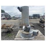 Commercial Dust Collector Fan and Tank