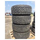 (4)35x12.50R 20LT Tires