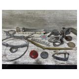 Vintage car parts lot