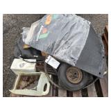 Skid of misc items.