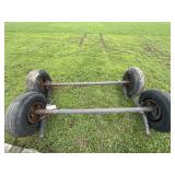 2 Trailer Axles 80in Wheel Base