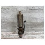 Vintage brass train whistle