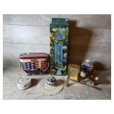 Wind Chimes, Longaberger, Clock