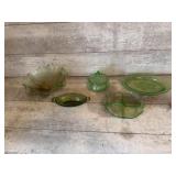 Green Glassware