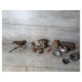 Vintage Cuckoo Clock, Brass Boat