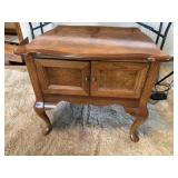 Wood End Table