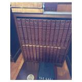 Book shelf and books