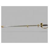 Oak Hall Clothing Company 1860 Field Officer Sword