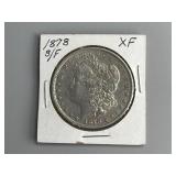 1878 8TF Morgan Silver Dollar