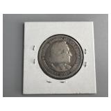 1892 Columbian Exposition Silver Half Dollar