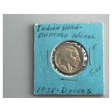 1938 D Buffalo Nickel