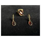 14K Ring and Earrings Set 6 DWT