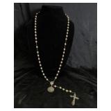 Marked Sterling Rosary