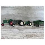 Die Cast Oliver Tractors and Wagon