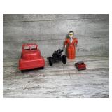 Die-Cast, Plastic Toys, Vintage Robotic Figurine