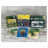 Ertl John Deere Die-Cast Tractors, Implements