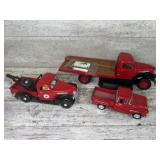 Flat Bed Chevrolet Truck, Stepside Truck, and T