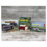 Ertl Learn To Playsets, Farm, Garage, Machine Shed