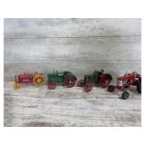 Various Die Cast Tractors