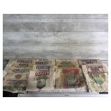 (12) Flour/ Seed Sacks