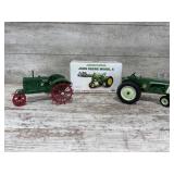 John Deere And Oliver Diecast Farm Tractors