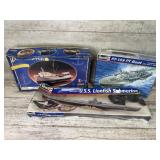Revell and Lindberg Model ship Kits