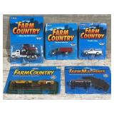 ERTL Die Cast Farm Trucks and Haulers
