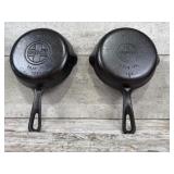 (2) Griswold #3 skillets