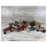 Assorted Vintage Models Hubley Tractor