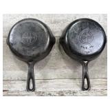 (2) Griswold #3 skillets