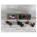 Ertl Case Pickup and Ace Flatbed Truck with