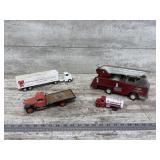 Diecast Fire Truck, Semi Hauler, Trucks