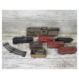 Assorted Model Train Parts and Accessories