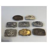 (8) Belt Buckles