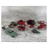 Assorted Metal Toy Cars and Miscellaneous