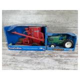 ERTL 1:16 Die Cast Tractors and Farmhand Grinder
