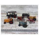 Diecast And Cast IronToy Tractors And Train