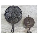 Griswold pancake pan, flute damper