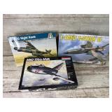 Italeri, Monogram, Revell Airplane Model Kits